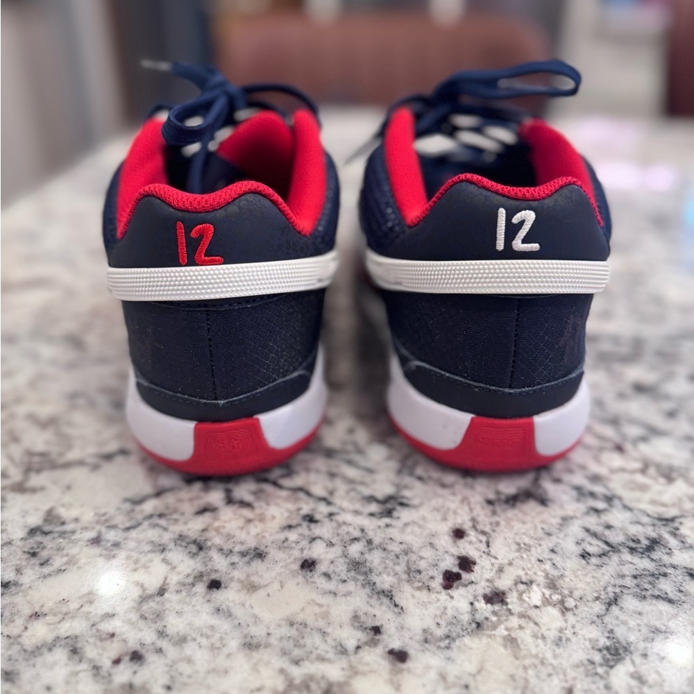 Nike Court Training Shoes Men’s 8 Navy Red | Air Cushion - Picture 3 of 8
